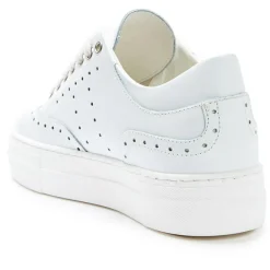 British Passport Sneakers en Cuir Luna blanches