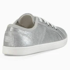 Discount Ugg Sneakers en Cuir métallisé Irvin argentées