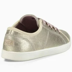 Femme Ugg Sneakers en Cuir métallisé Irvin dorées