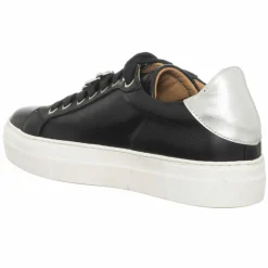 Hot Loretta Pettinari Sneakers en Cuir Neila noires - Plateforme 3.5 cm