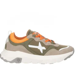 Homme W6YZ Sneakers en Cuir Next kaki