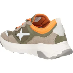 Homme W6YZ Sneakers en Cuir Next kaki