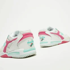 Best Diadora Sneakers en Cuir Rebound Ace rose/blanc/bleu