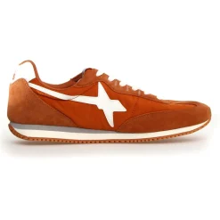 Outlet W6YZ Sneakers en Cuir Samoa jaunes