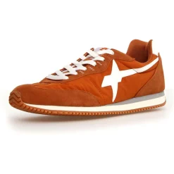 Outlet W6YZ Sneakers en Cuir Samoa jaunes