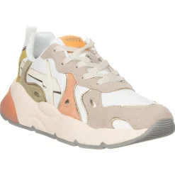 Hot W6YZ Sneakers en Cuir Sarah beiges