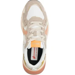 Hot W6YZ Sneakers en Cuir Sarah beiges