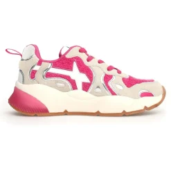 Hot W6YZ Sneakers en Cuir Sarah beiges