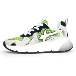 Femme W6YZ Sneakers en Cuir Sarah grises