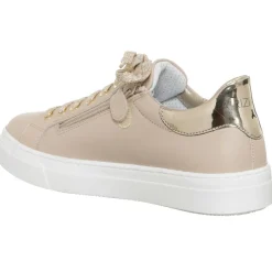 Outlet Patrizia Pepe Sneakers en Cuir Serafina beiges