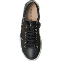 Femme Patrizia Pepe Sneakers en Cuir Vitello noires