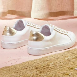 Cosmoparis Sneakers en Cuir Vivea blanches