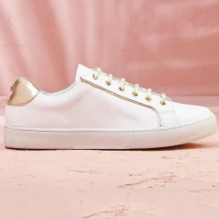Cosmoparis Sneakers en Cuir Vivea blanches
