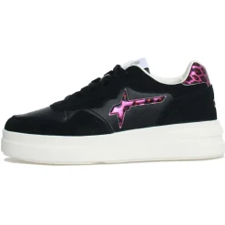 Sale W6YZ Sneakers en Cuir Xenia noires