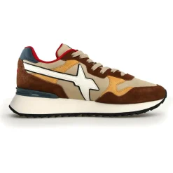 Homme W6YZ Sneakers en Cuir Yak beiges