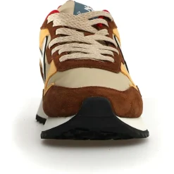 Homme W6YZ Sneakers en Cuir Yak beiges