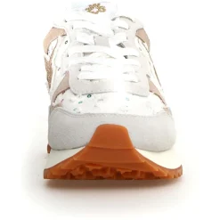 Hot W6YZ Sneakers en Cuir Yak beiges