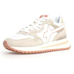 Best W6YZ Sneakers en Cuir Yak beiges