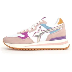 Hot W6YZ Sneakers en Cuir Yak blanches