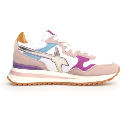 Hot W6YZ Sneakers en Cuir Yak blanches