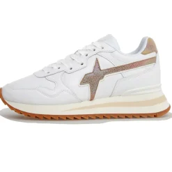 New W6YZ Sneakers en Cuir Yak blanches