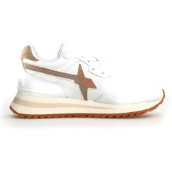 New W6YZ Sneakers en Cuir Yak blanches
