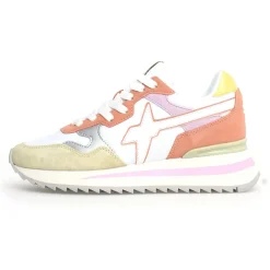 Hot W6YZ Sneakers en Cuir Yak blanches