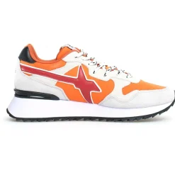 Sale W6YZ Sneakers en Cuir Yak grises