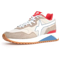 Homme W6YZ Sneakers en Cuir Yak grises