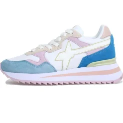 Sale W6YZ Sneakers en Cuir Yak grises