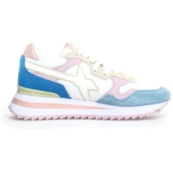 Sale W6YZ Sneakers en Cuir Yak grises