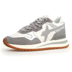 Femme W6YZ Sneakers en Cuir Yak grises