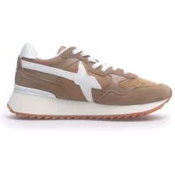Discount W6YZ Sneakers en Cuir Yak sable