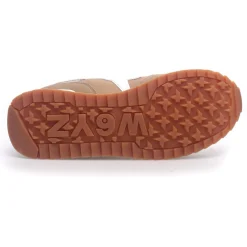 Discount W6YZ Sneakers en Cuir Yak sable