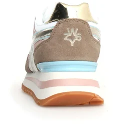 New W6YZ Sneakers en Cuir Yak taupe