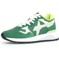 Best W6YZ Sneakers en Cuir Yak vertes