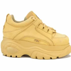 Outlet Buffalo Sneakers en Nubuck beiges