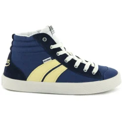 Hot Palladium Sneakers en Toile Pallaphoenix Cuff Rto bleu/jaune