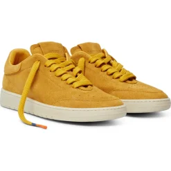 Hot Barracuda Sneakers en Velours de cuir Sophia jaunes