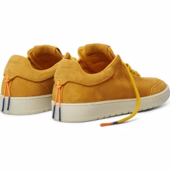 Hot Barracuda Sneakers en Velours de cuir Sophia jaunes