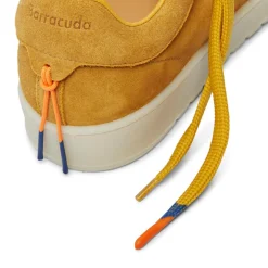 Hot Barracuda Sneakers en Velours de cuir Sophia jaunes