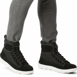 Discount Sorel Sneakers en Velours de Cuir & Nylon imperméables Explorer™ Mission noires