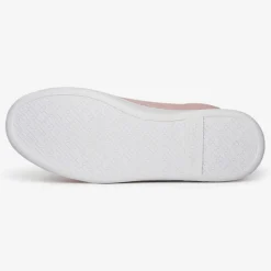 Hot Mellow Yellow Sneakers en Velours de Cuir Faleaf roses