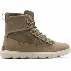 Homme Sorel Sneakers en Velours de Cuir & Nylon imperméables Explorer™ Mission beiges