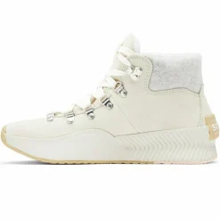 Femme Sorel Sneakers en Velours de Cuir imperméables Out N About™ IIi Conquest blanches