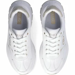 Femme Liu-Jo Sneakers Eva en Cuir blanches