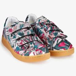 Femme Mellow Yellow Sneakers Fatilde en Toile rose/vert