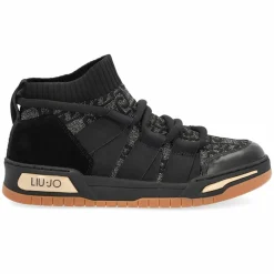 Discount Liu-Jo Sneakers Gyn noir/argenté