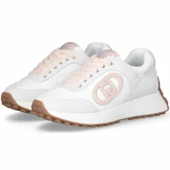 Femme Liu-Jo Sneakers Lolo en Cuir roses