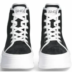Clearance Liu-Jo Sneakers Maora noir/blanc - Talon 5 cm